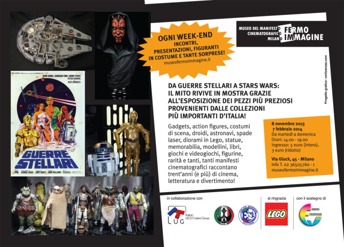 Volantino mostra Star Wars