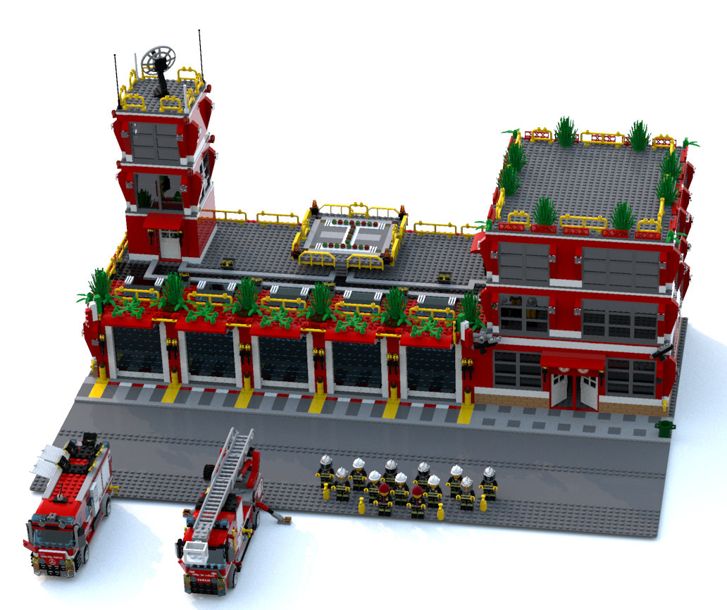 MOC] Fire Station - Le nostre MOC - Il Forum di ItLUG – Italian LEGO® Users  Group