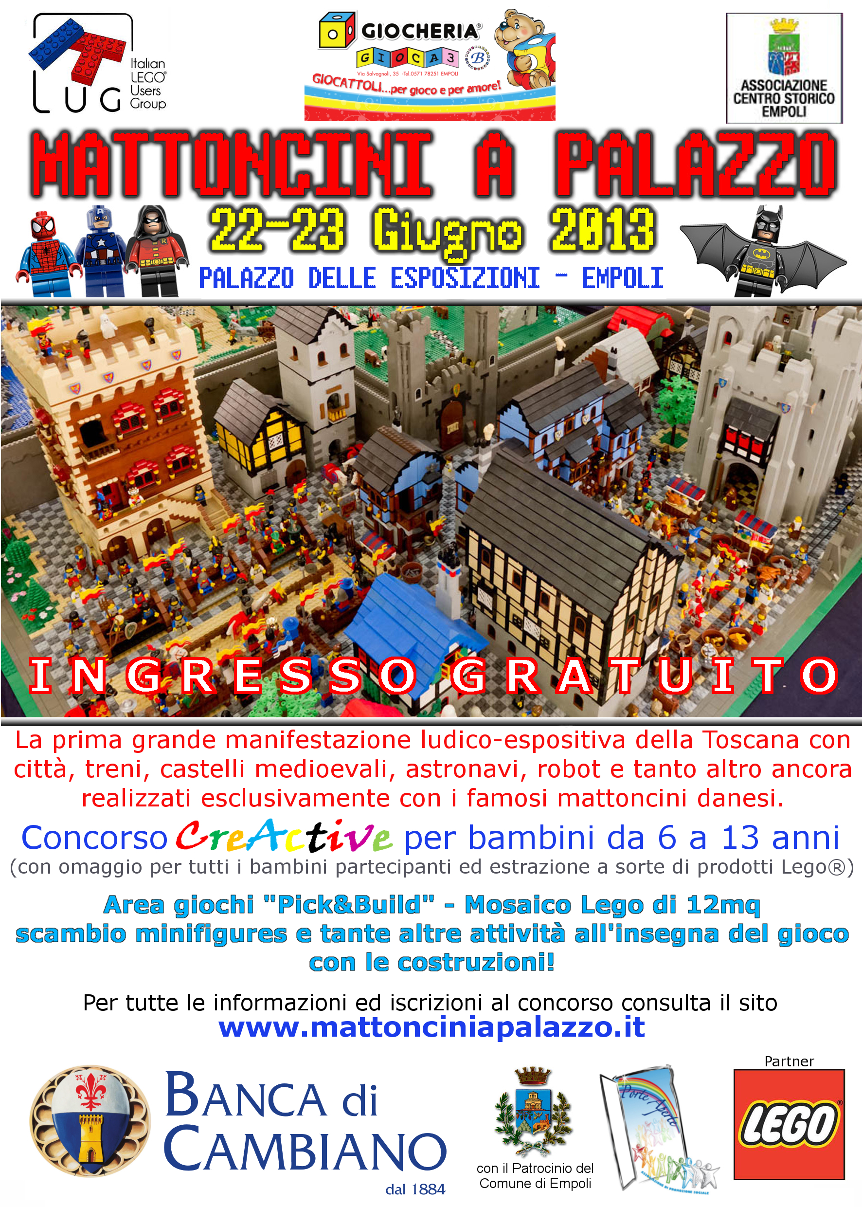 ItLUG Empoli 2013 - Mattoncini a Palazzo