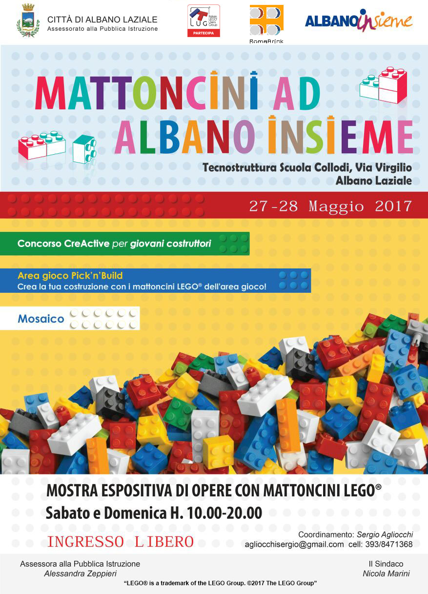 ItLUG partecipa a "Mattoncini ad Albano insieme"