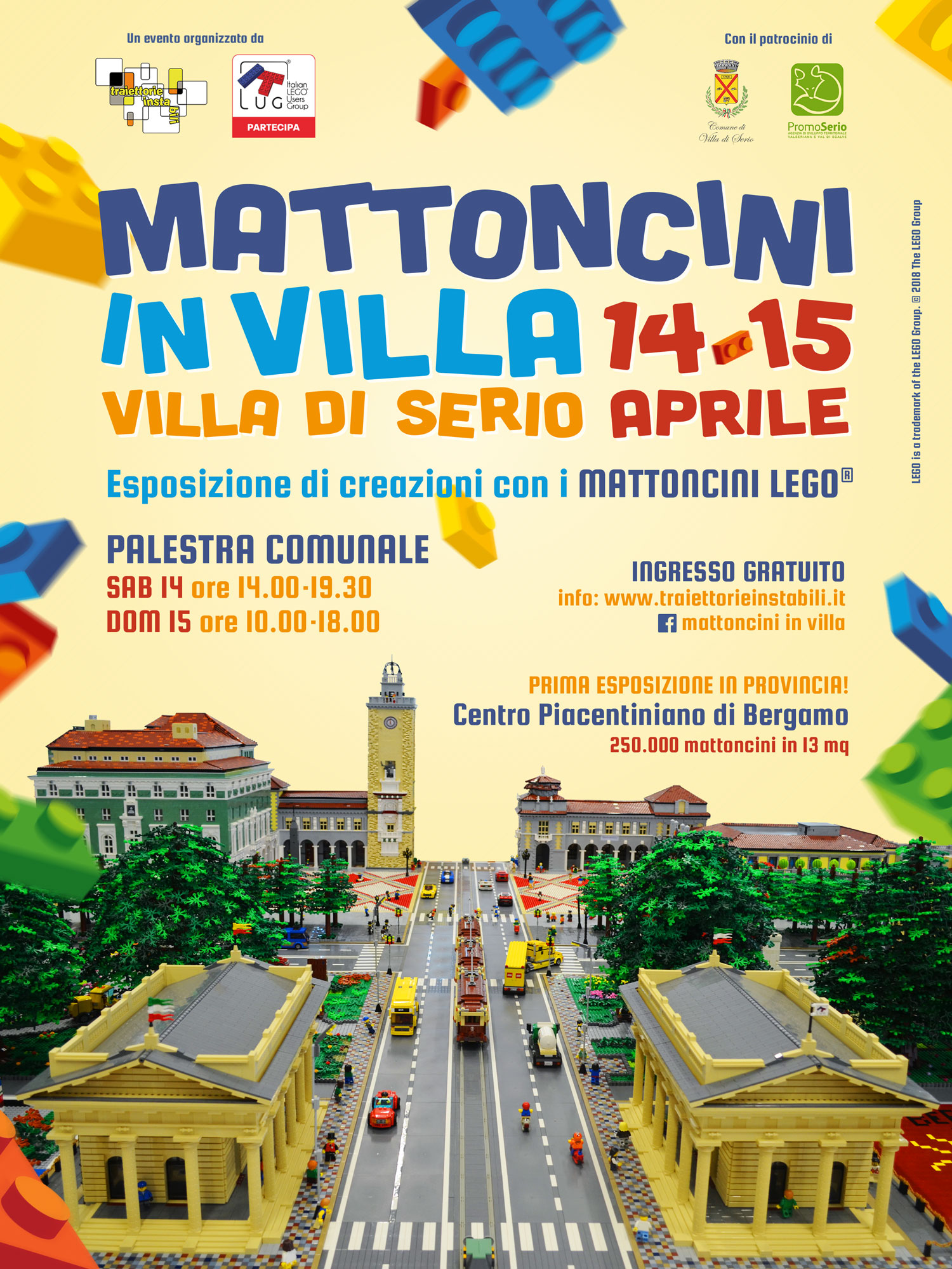 ItLUG partecipa a “Mattoncini in Villa” 2018