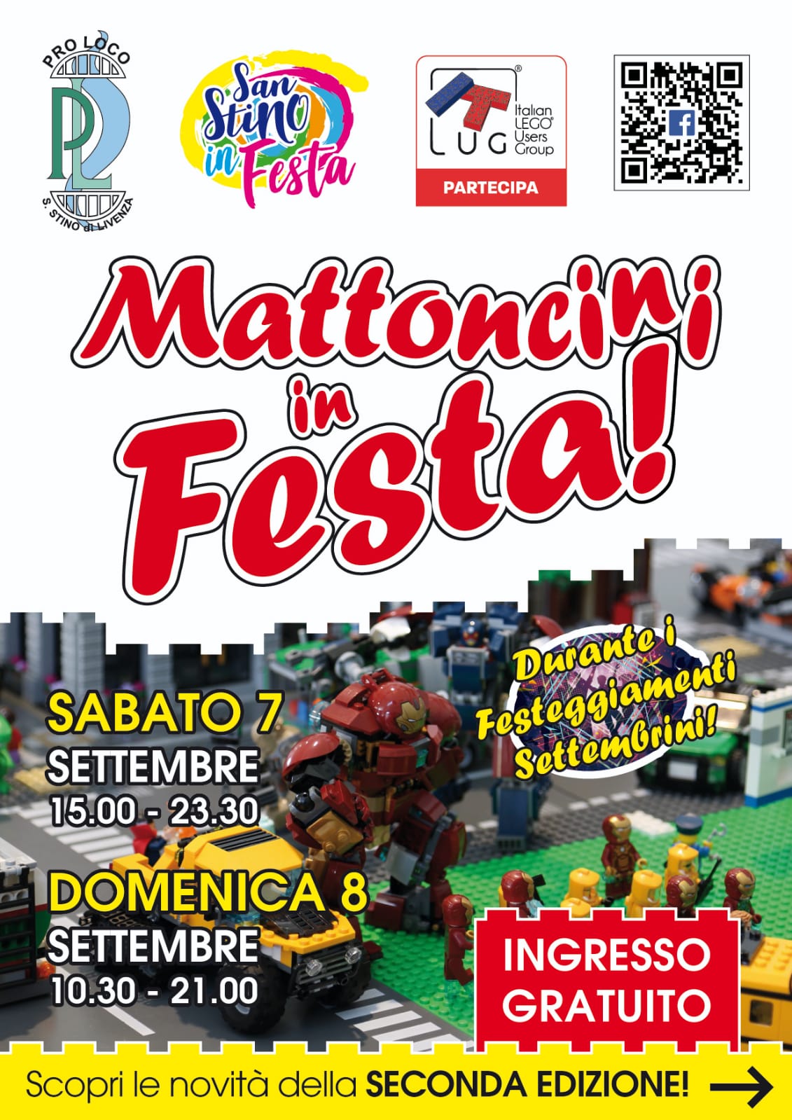 ItLUG partecipa a "Mattoncini in Festa!" 2019