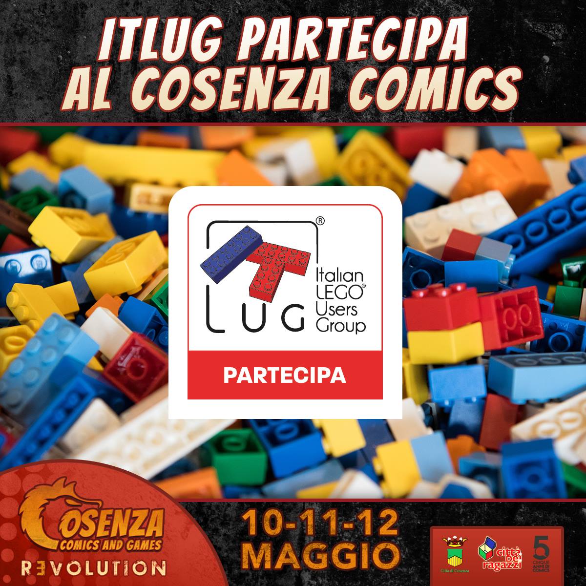 ItLUG partecipa a "Cosenza Comics and Games"