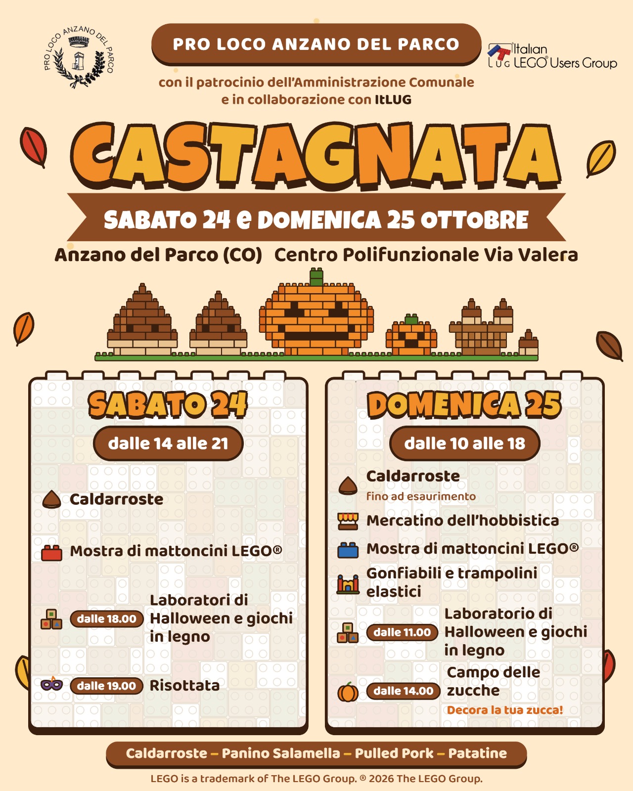 ItLUG partecipa a "Castagnata e mattoncini nel parco" 2026