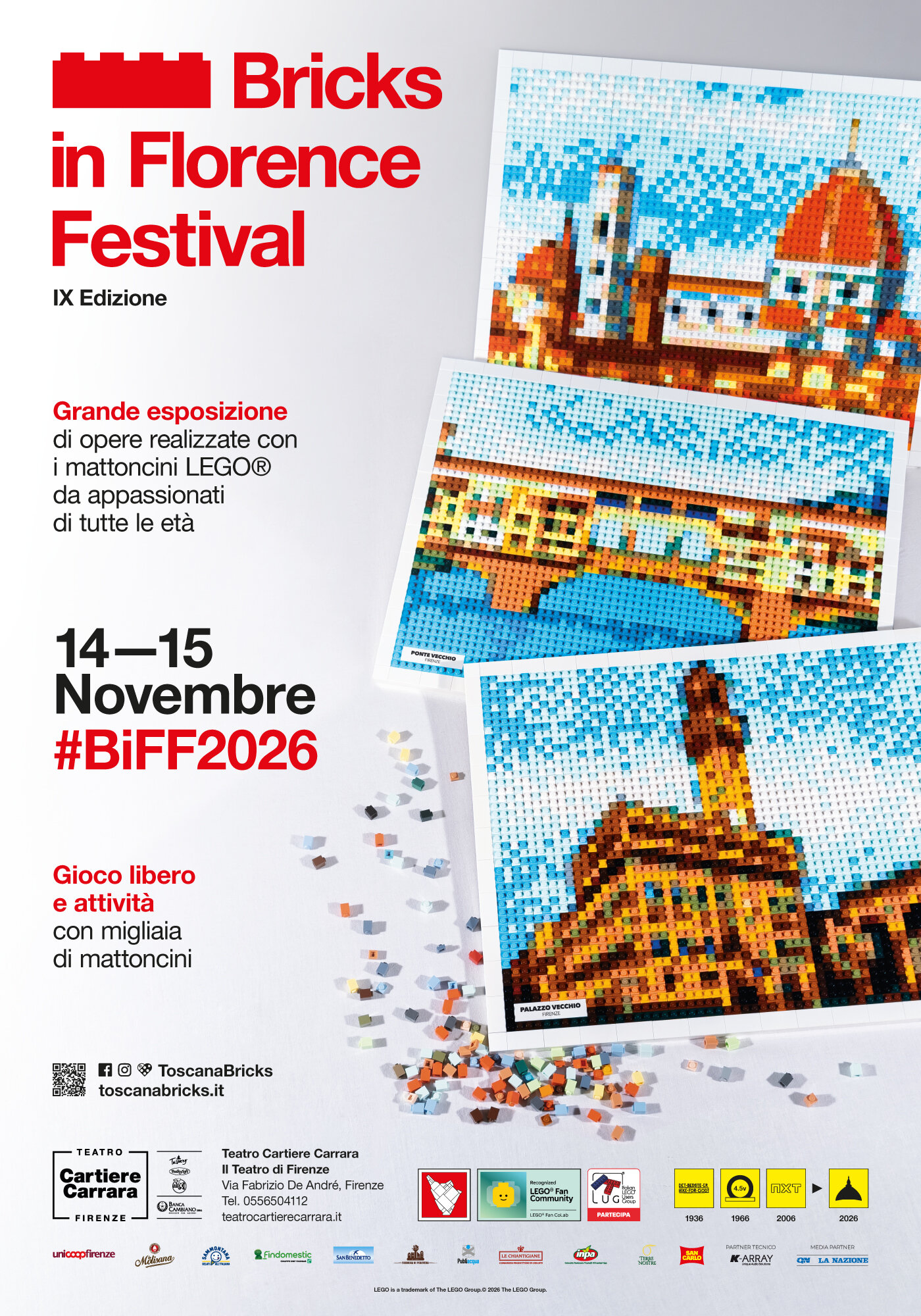 Bricks in Florence Festival 2026